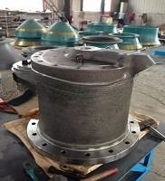 GP11F コンスクラッシャーピストン クラッシャー機械のスペアパーツ 100KG 重量と利点