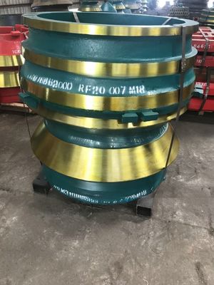 高マンガネス鋼鉱山 サイモンズ 円形破碎機 部品 HP300 HP400 HP500 ボウル ラインナー マントルとコンカブ