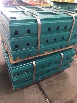 クラッシャー 機械 タイプ 高マンガネス 鋼 磨損部品 Mn18Cr2 クラッシャー クラッシャー C80 の マウ プレート