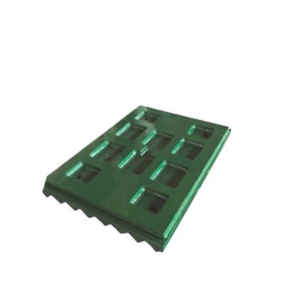 EN124 標準 高マンガネス鋼のC116 クラッシャー Mn18Cr2 耐用部品用 マンガネス鋼のマウスプレート