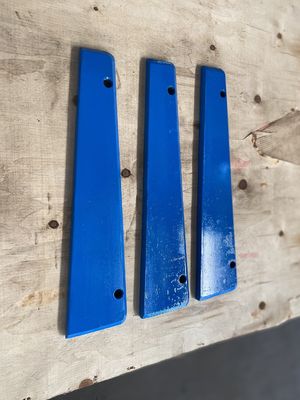 標準顧客仕様 高マンガネス鋼 バーマックB7650用のVSIトレイルプレート