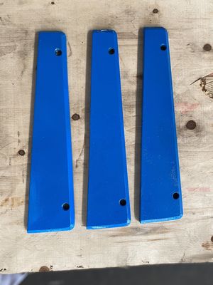 標準顧客仕様 高マンガネス鋼 バーマックB7650用のVSIトレイルプレート