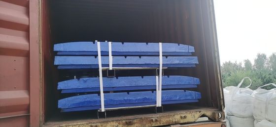 高マンガネス鋼のマウスのプレート 鉱山機械C140マウスのクラッシャー 履き替え部品