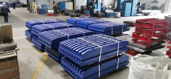 受け入れられるOEMC125C145CrusherCast Steel Energy Mining産業用 磨き歯板