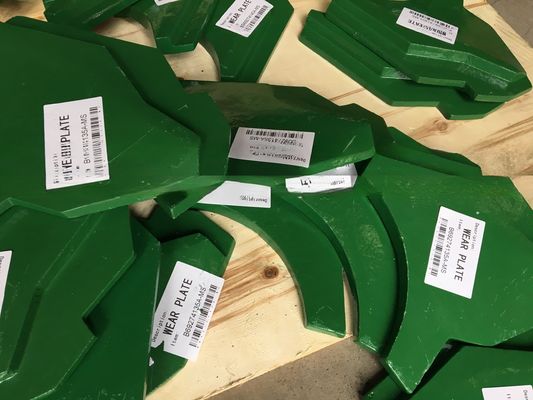 鉱石採掘 鉱山機械 磨損部品 VSIクラッシャー 下部磨損板 B7150SE