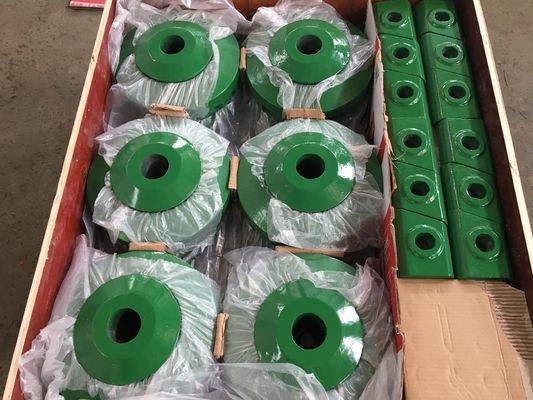 鋳造 プロセス VSI 衝撃クラッシャー パーツ B7150SE B9100SE 用のホイット・ウェア・プレート