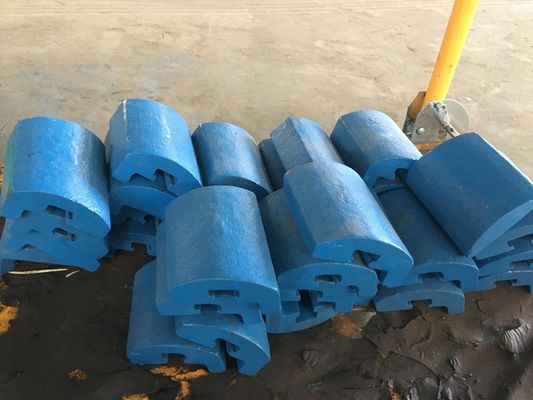 クラッシャー空洞磨きプレートセット VSI 部品 CV128 建設機械用