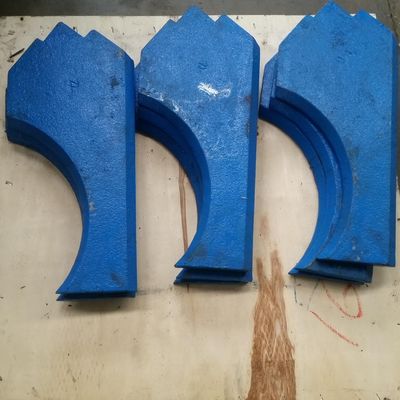 使用済み鉱石採掘 VSIクラッシャー 磨損部品 上下磨損板 CV117