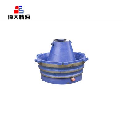 OEM 許容 GP200S 円筒印章 破碎機 履物 パーツ マントルとボウル ラインナー 円滑な操作