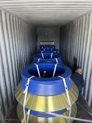 高マンガネスHP300 ボールラインナーコーンクレーサー 採石場クレーシングマシン用の磨き部品