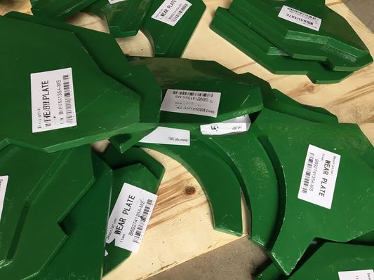 鉱石採掘における垂直シャフトインパクトコーンクラッシャー部品のための使用されたB6900 VSIウェアプレート