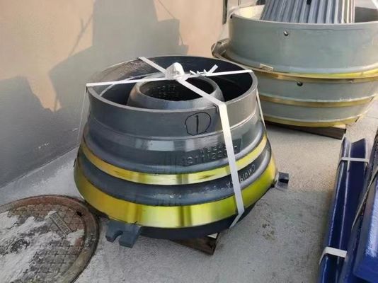 CH430 マントル コンカブ Mn18 Cr2 高クロム 鉱山機器用コーン・ブレッシャー用スペア部品