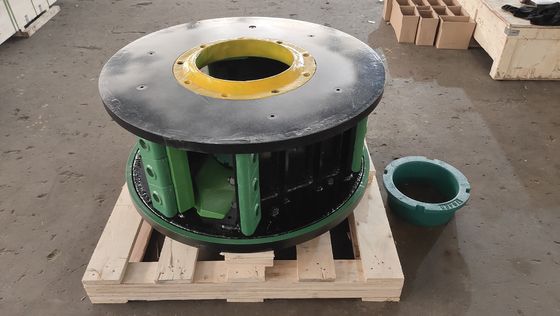 Barmac VSI 垂直軸衝撃クラッシャー用スペアパーツのためのデブラーリングプロセスローター