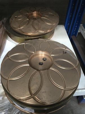 細砂鋳造 GP500 コンスクラッシャー 鉱物製品のためのスムーズブロンズ推力ベアリング