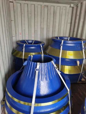 GP500 500S 円形破碎機 余品部品 Mn13 Mn18cr2 高クロム付き ボールラインナー