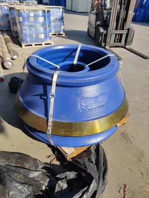 設計 円形破碎機 磨き部品 マントル 長い使用寿命のコンカブボウルインナー