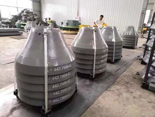 442.8821 マントルの範囲は,鉱山機器のコーン・ブレッシャー・ウェア・パーツで世界中に