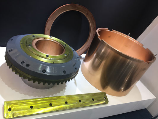 エクセントリックブッシング メインシャフトクラッシャー 部品 ブロンズ袖 クロムコーンクラッシャー