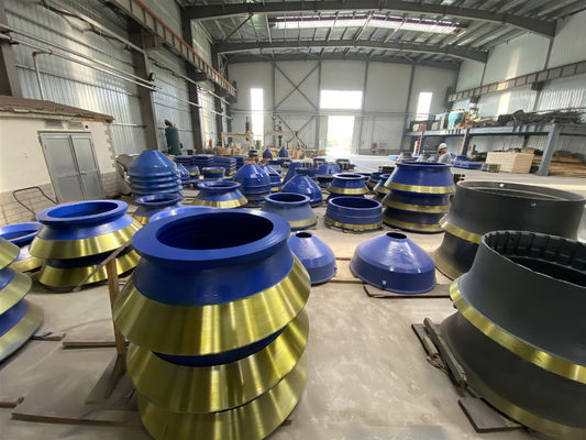 粉砕機 部品 メンタル 石のコーン粉砕機のためのコンカブボウルライン