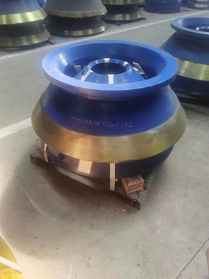 粉砕機 部品 メンタル 石のコーン粉砕機のためのコンカブボウルライン