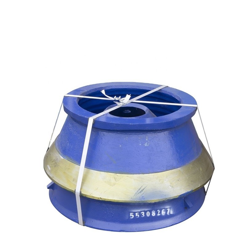 HP400 HP500 コンスクラッシャー Mn13cr2 ボウル ラインナー マントル グローバル 市場の拡大のためのコンカブ